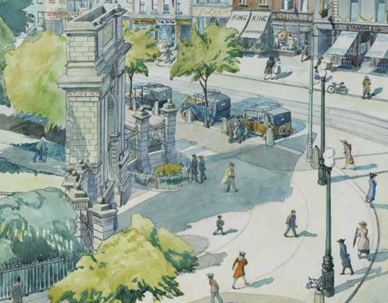harry kernoff - st stephen's green
