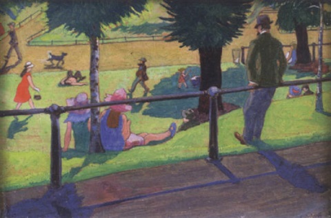 harry-kernoff-the-peoples-garden,-phoenix-park-dublin